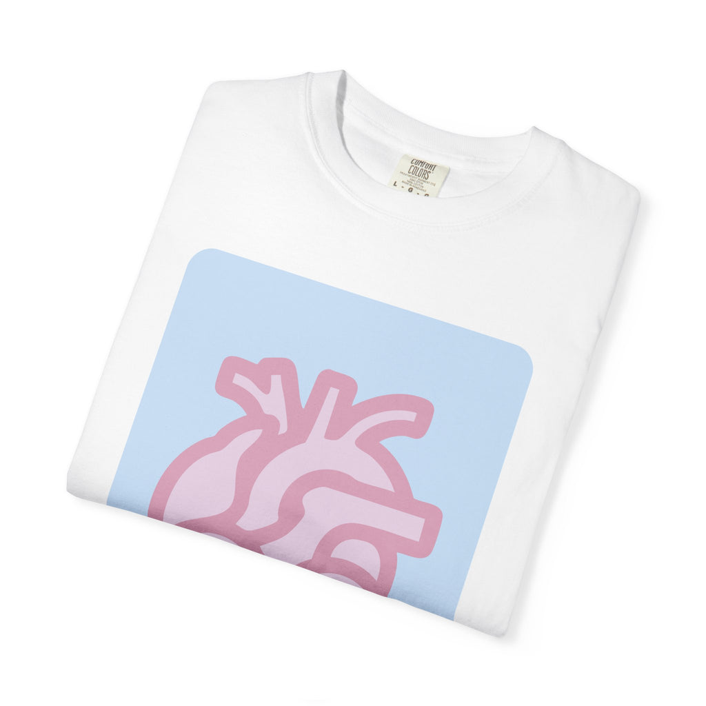 heart card - front -Heartfelt Unisex T-Shirt,
