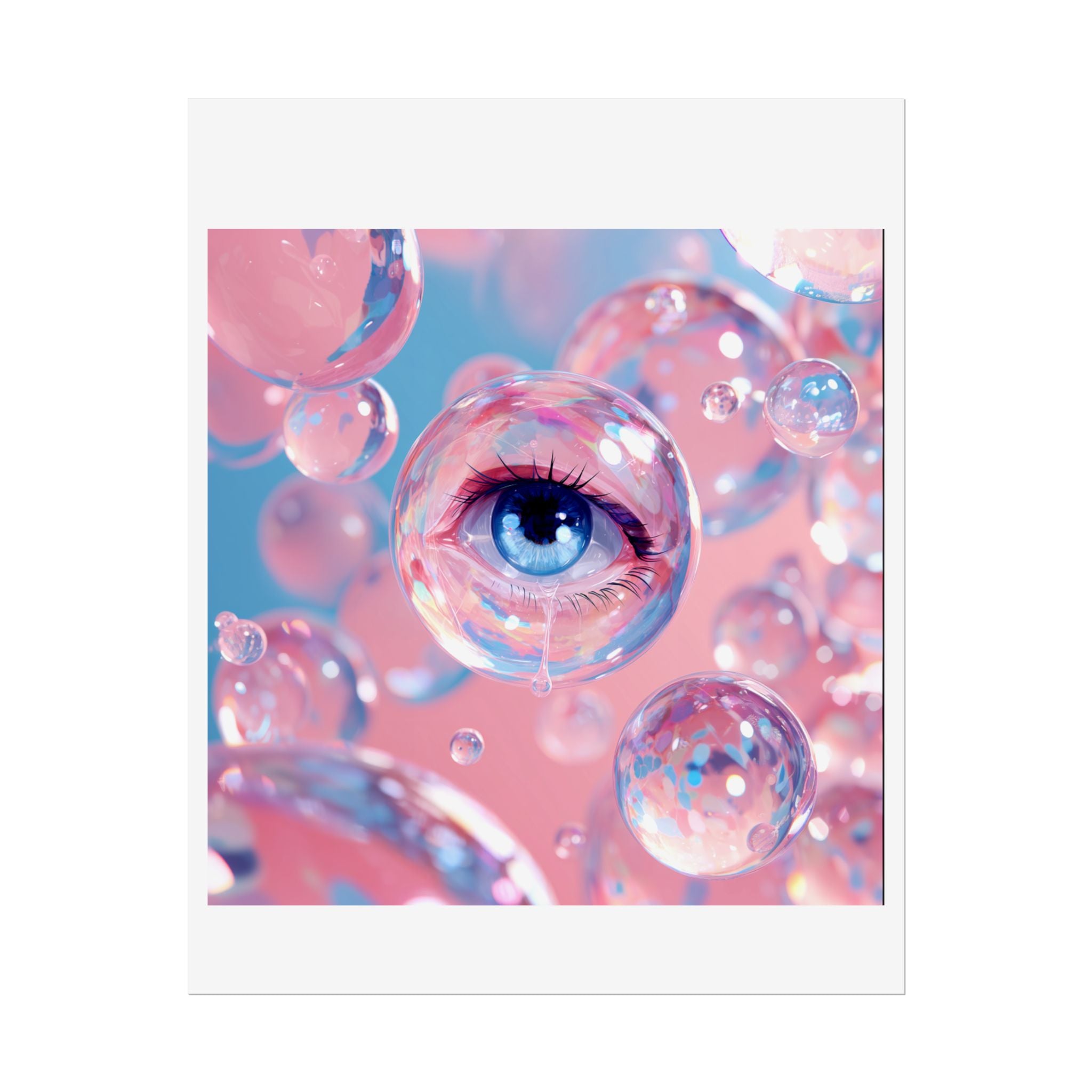 Rolled Poster - EYEDROPS Design