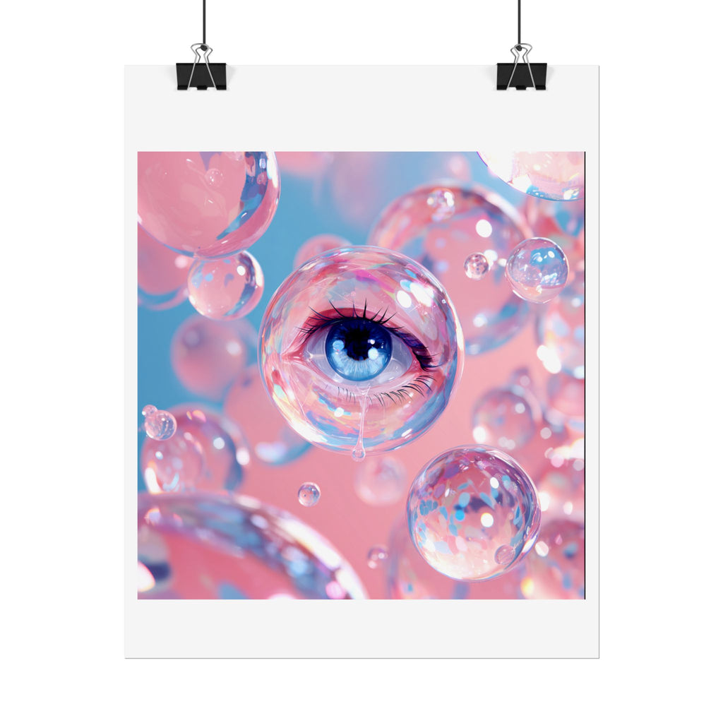 Rolled Poster - EYEDROPS Design