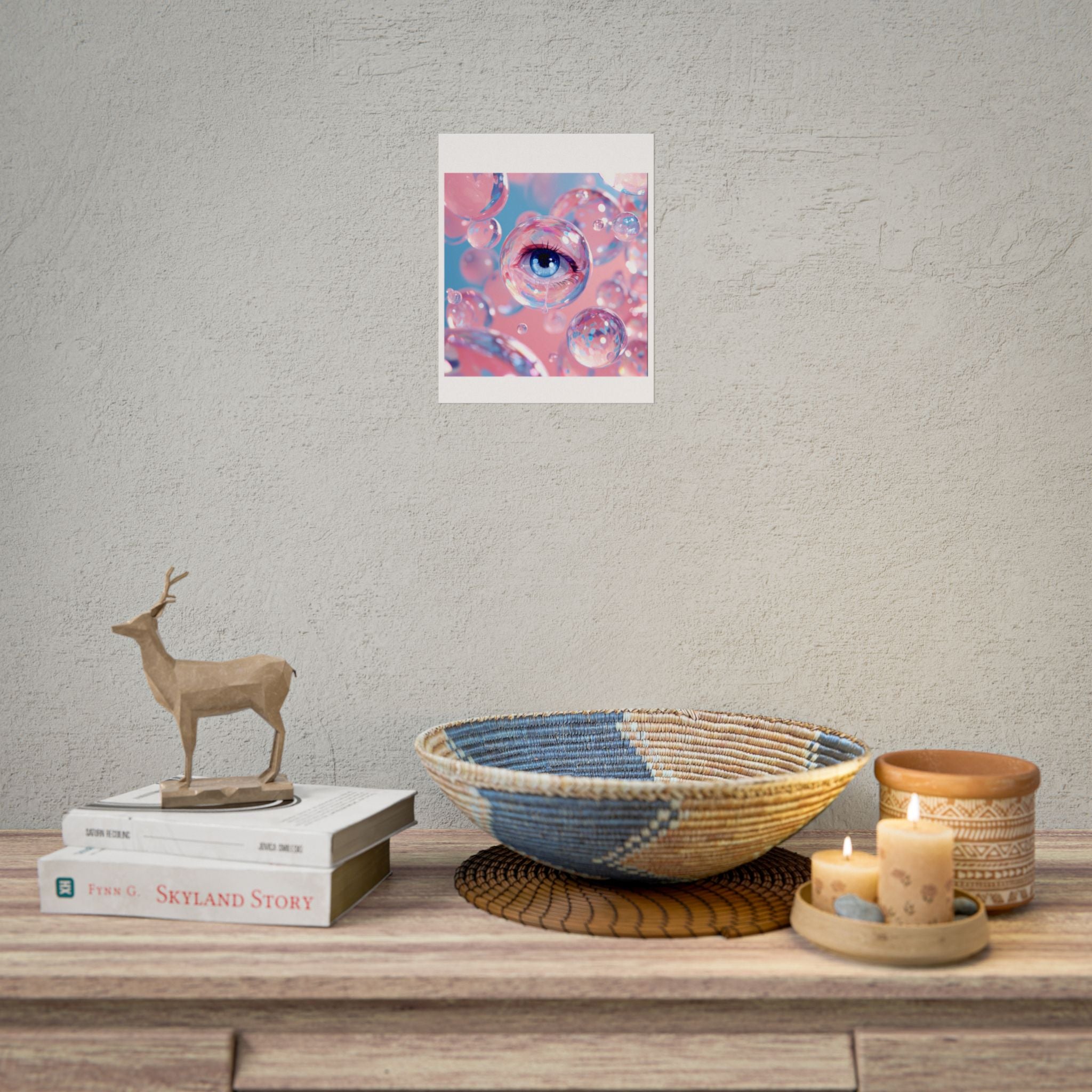 Rolled Poster - EYEDROPS Design