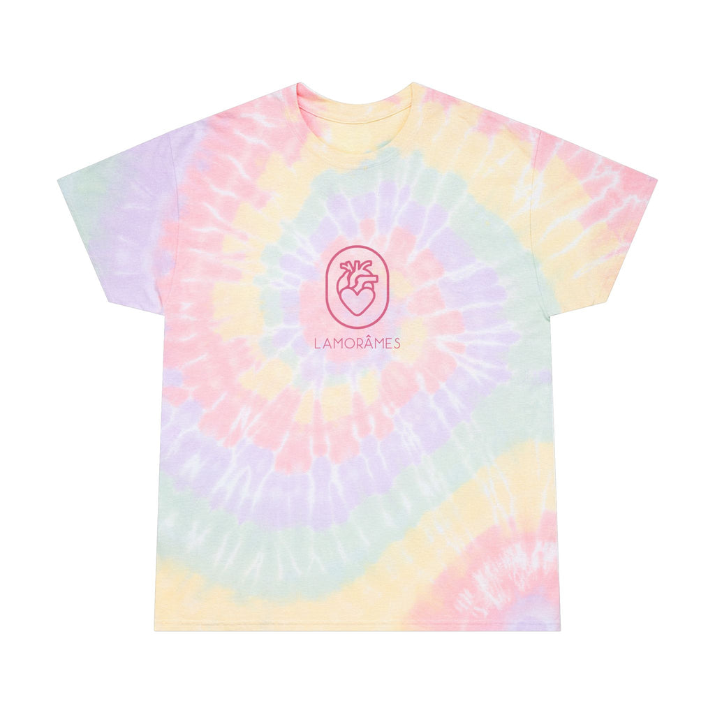 Tie-Dye love Tee, Spiral Pink Love T-shirt