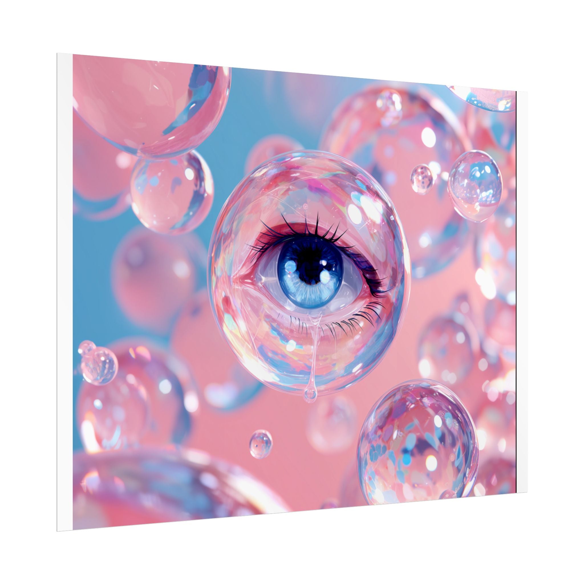 Rolled Poster - EYEDROPS Design