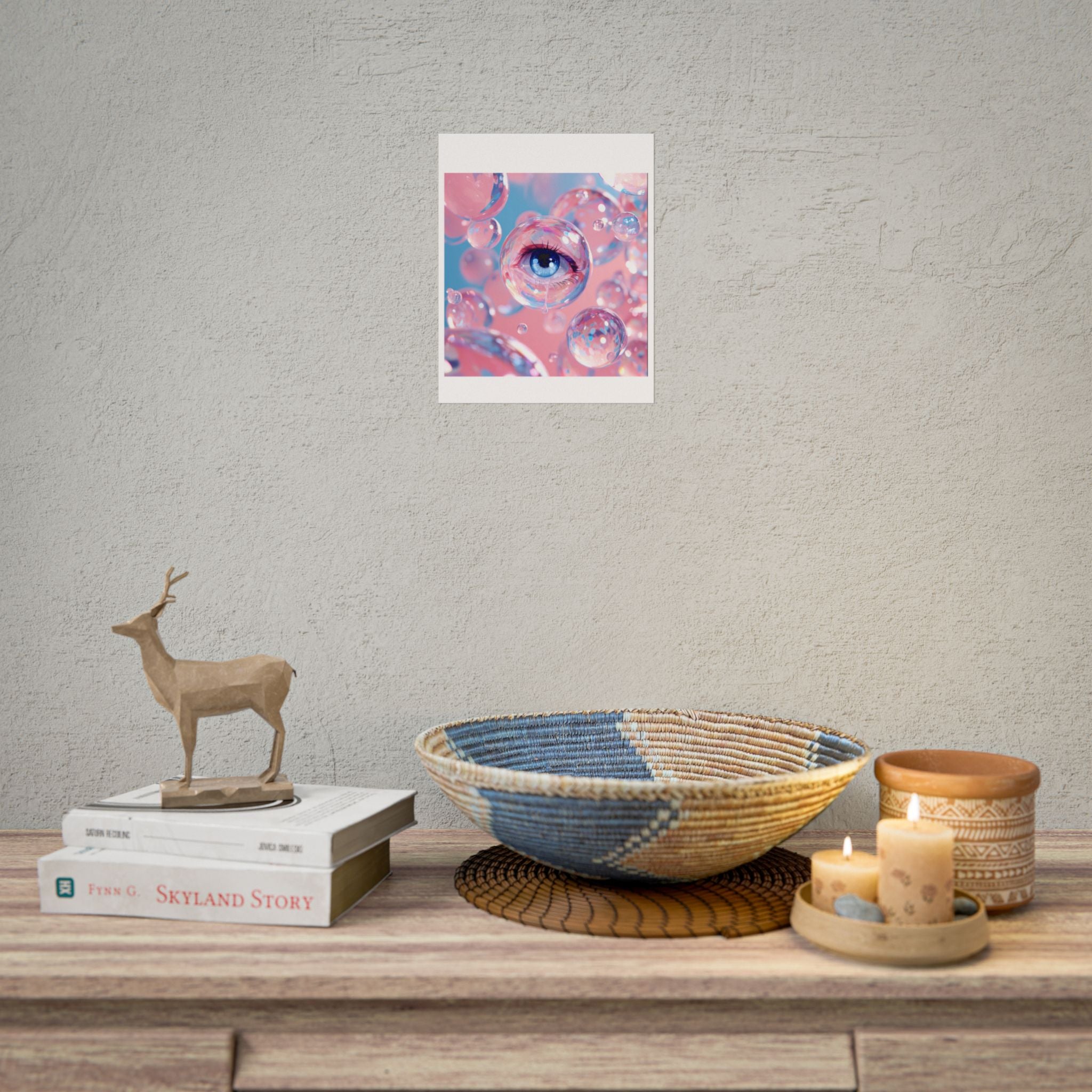 Rolled Poster - EYEDROPS Design