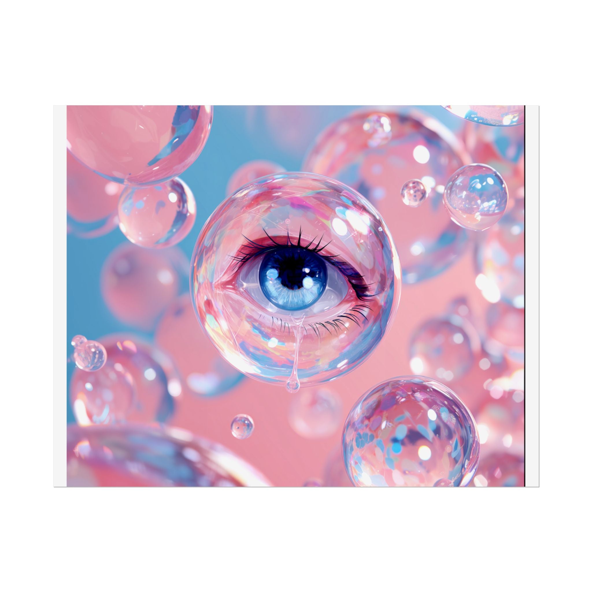 Rolled Poster - EYEDROPS Design