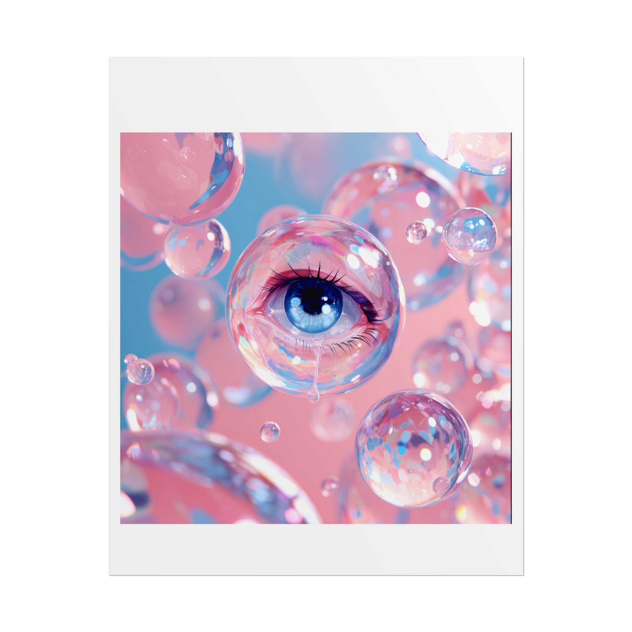 Rolled Poster - EYEDROPS Design