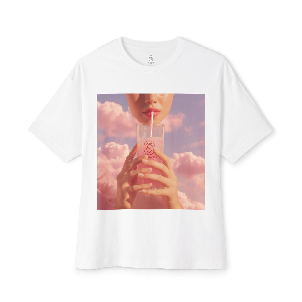 Pink lemonade Oversized Tee